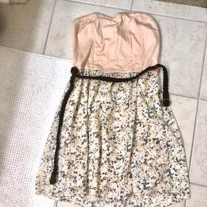 Charlotte Russe size L strapless dress